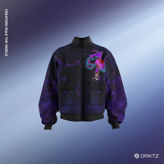 NFT called inspired-Z unisex bomber jacket