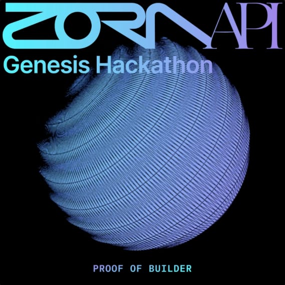 NFT called Zora API Genesis Hackathon 97335