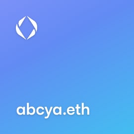 NFT called abcya.eth