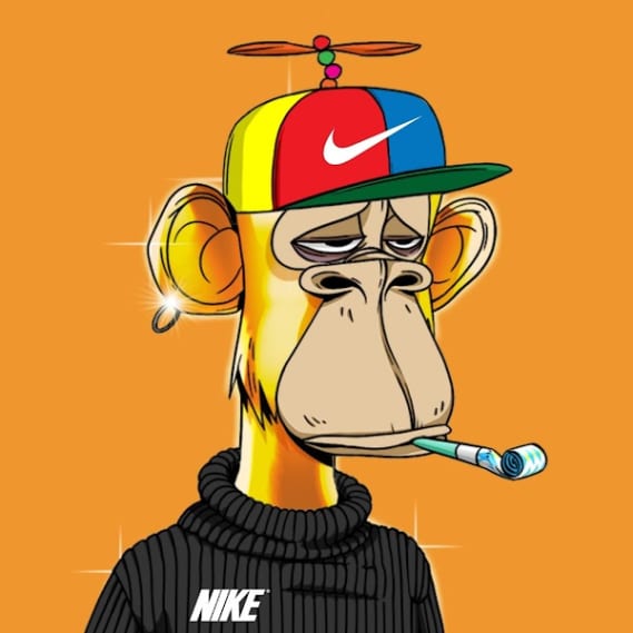 NFT called NIKE APE #26