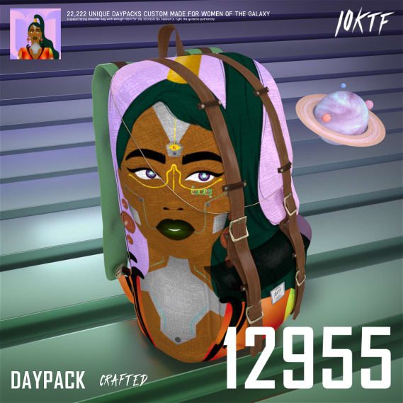 NFT called Galaxy Daypack #12955