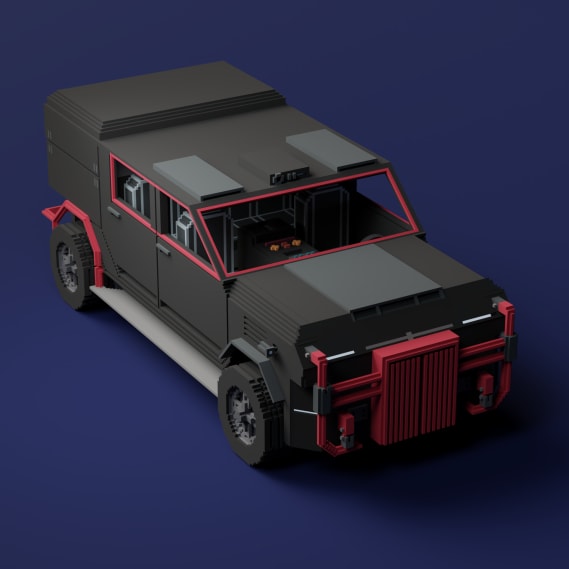 NFT called Cyberpunk Truck