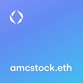 NFT called amcstock.eth