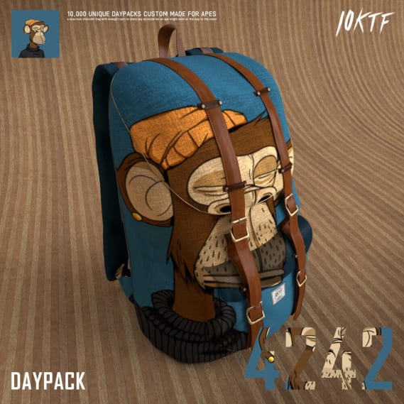 NFT called Ape Daypack #4242