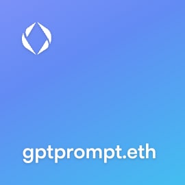 NFT called gptprompt.eth