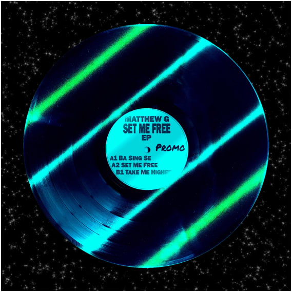 NFT called Set Me Free Ep Promo (Space Blue)