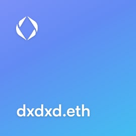 NFT called dxdxd.eth