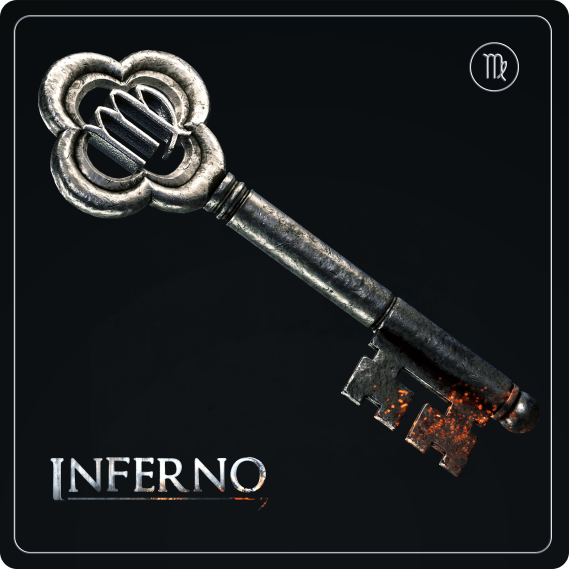 NFT called Inferno Key #728