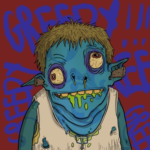 NFT called Greedy Goblin #1059