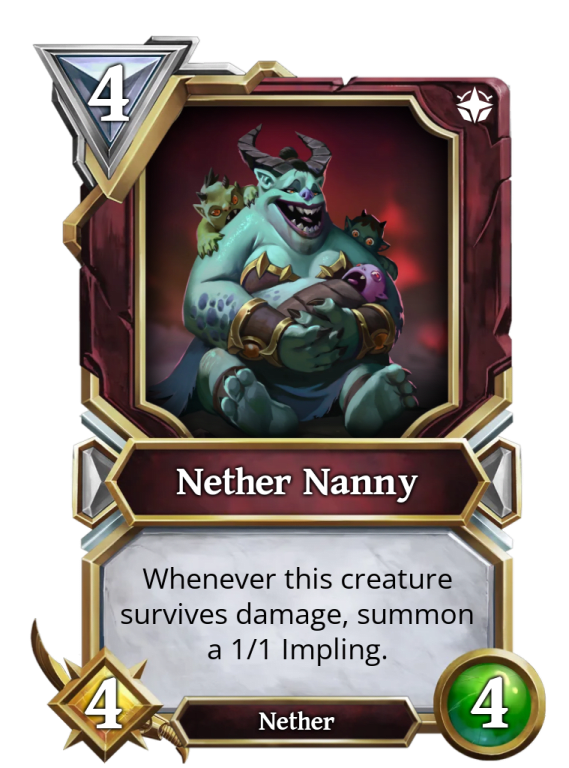 NFT called Nether Nanny ID #62030836