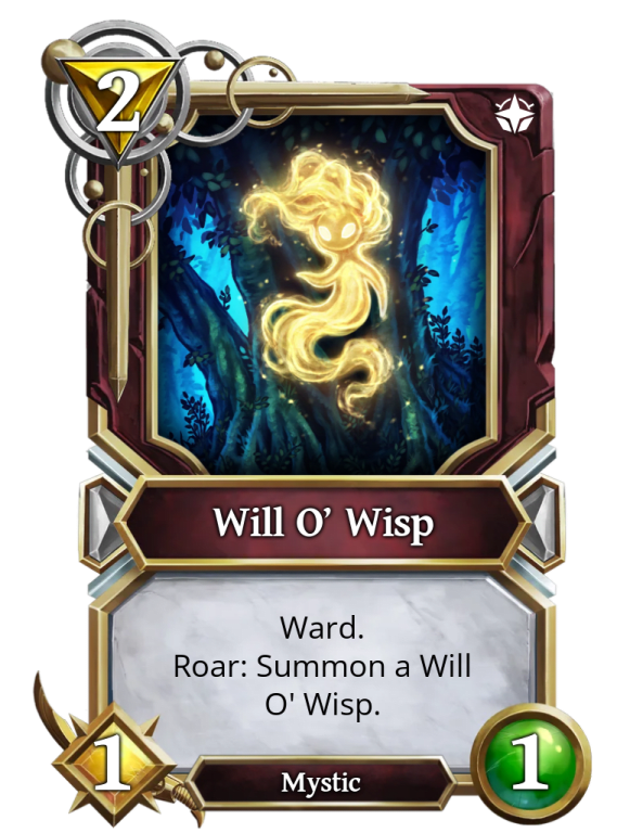 NFT called Will O' Wisp ID #105159060