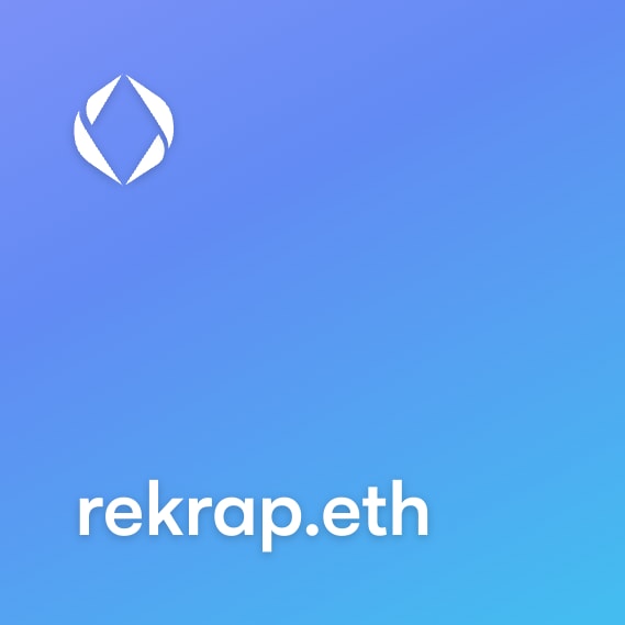 NFT called rekrap.eth