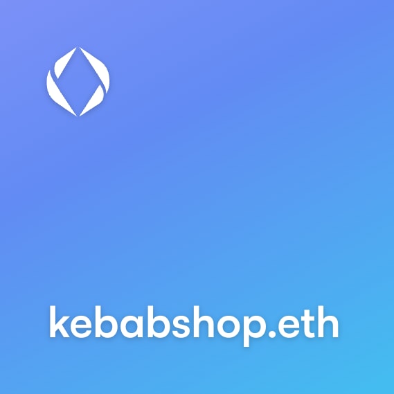 NFT called kebabshop.eth