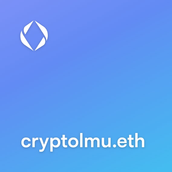 NFT called cryptolmu.eth