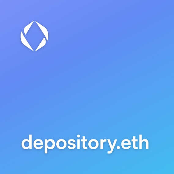 NFT called depository.eth