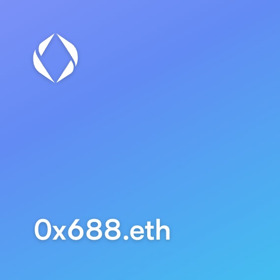 NFT called 0x688.eth