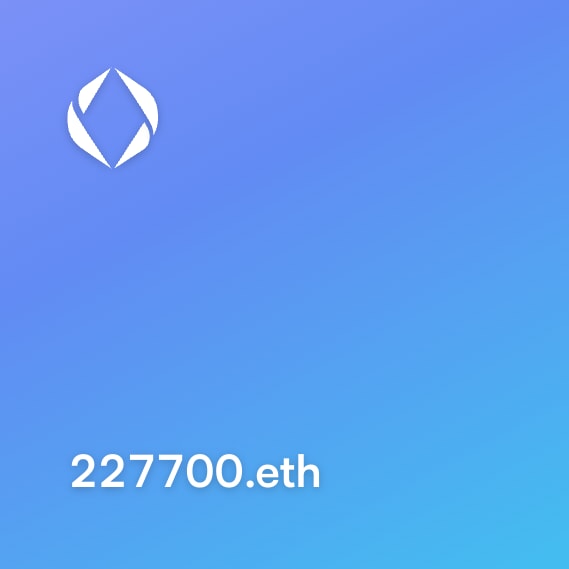 NFT called 227700.eth