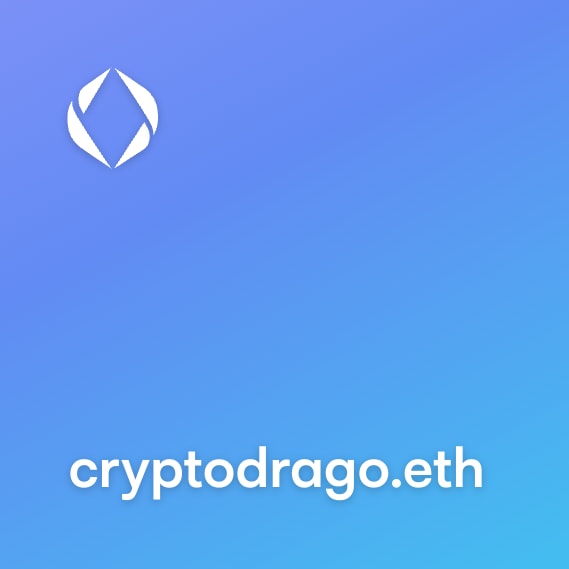 NFT called cryptodrago.eth