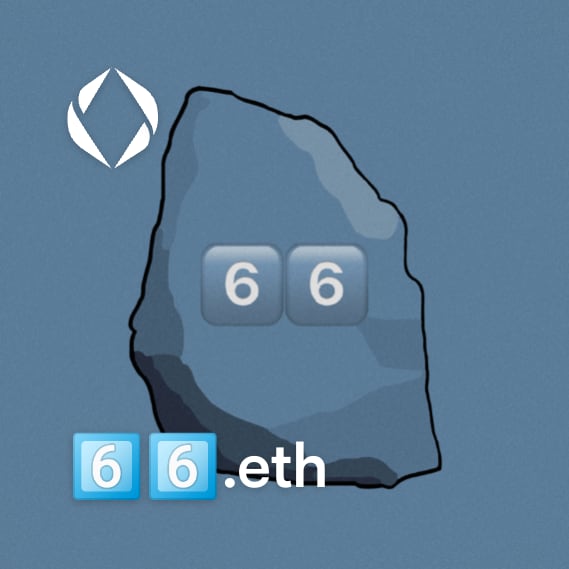 NFT called 6⃣6⃣.eth