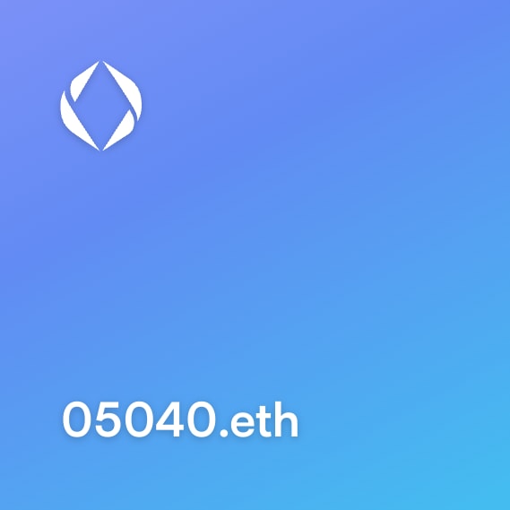 NFT called 05040.eth