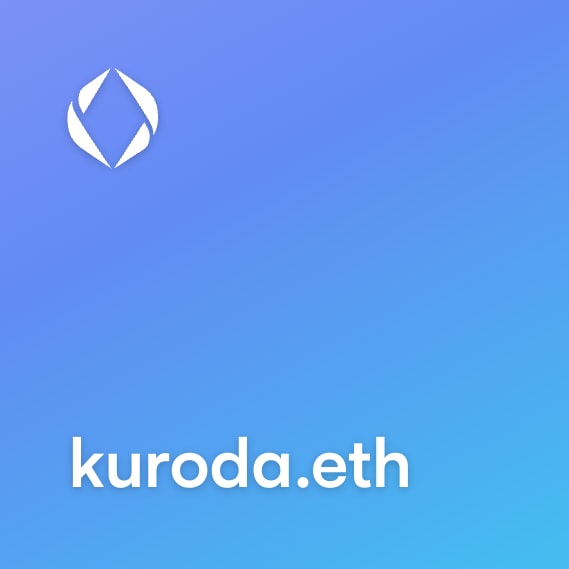 NFT called kuroda.eth