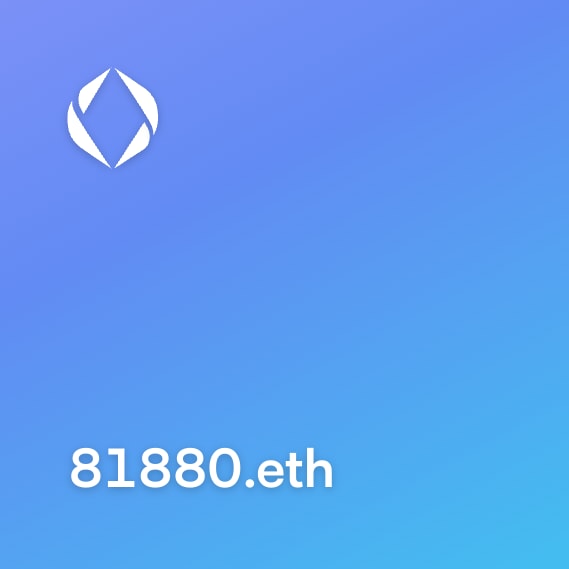 NFT called 81880.eth