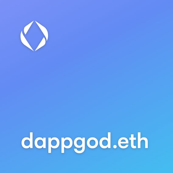 NFT called dappgod.eth