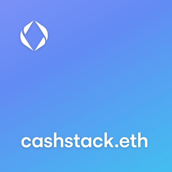 NFT called cashstack.eth