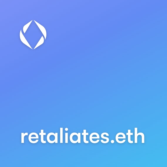 NFT called retaliates.eth