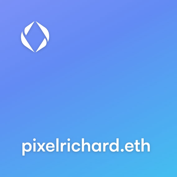 NFT called pixelrichard.eth