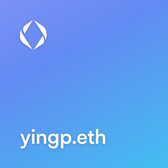 NFT called yingp.eth