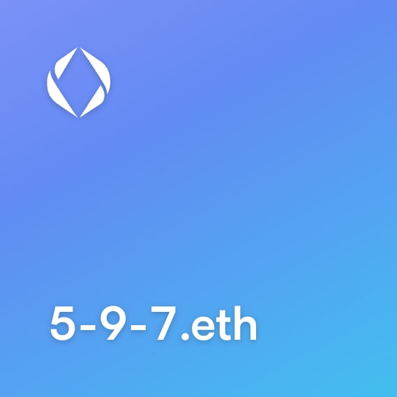 NFT called 5-9-7.eth