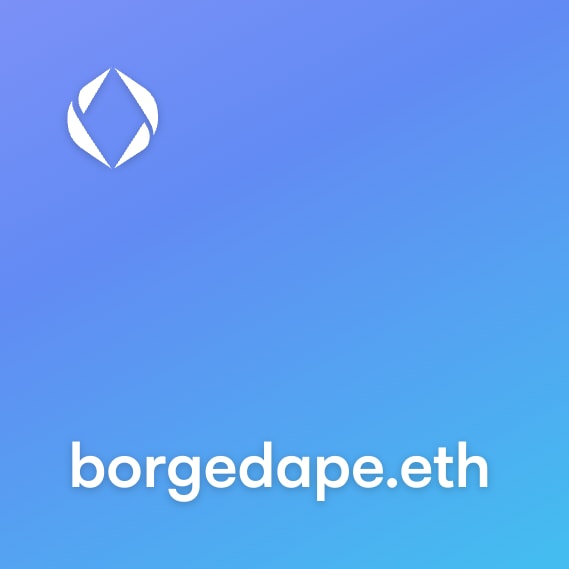 NFT called borgedape.eth