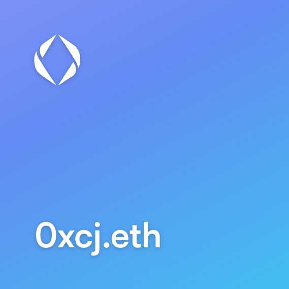 NFT called 0xcj.eth