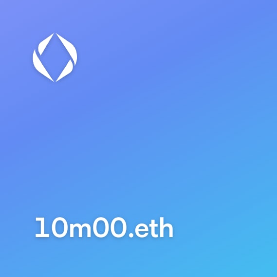 NFT called 10m00.eth