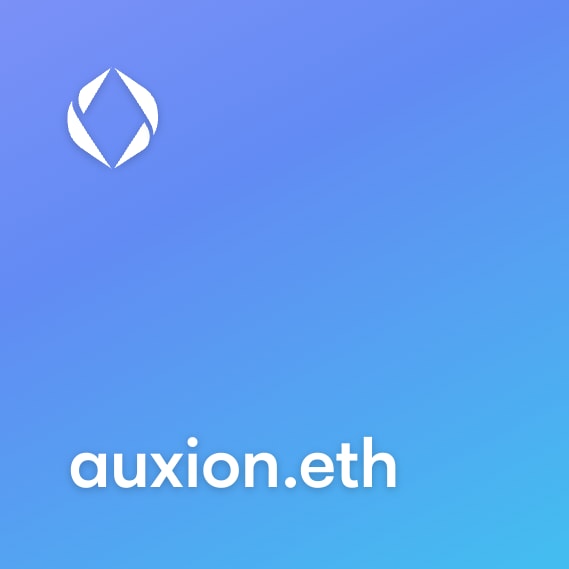 NFT called auxion.eth