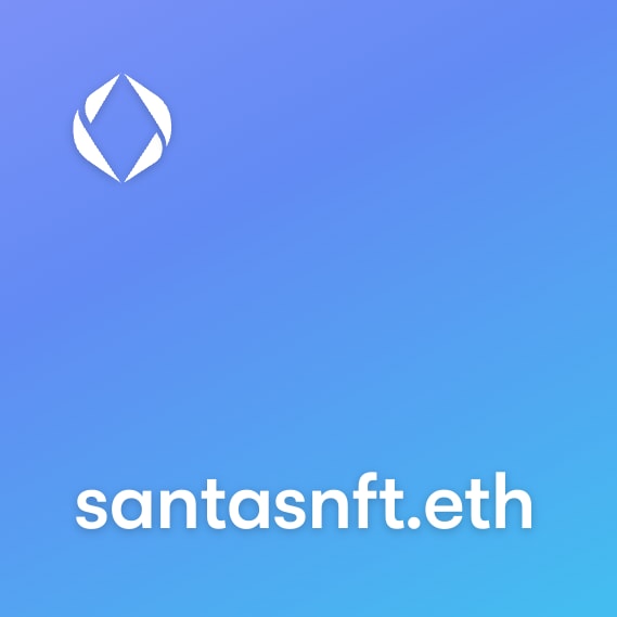 NFT called santasnft.eth