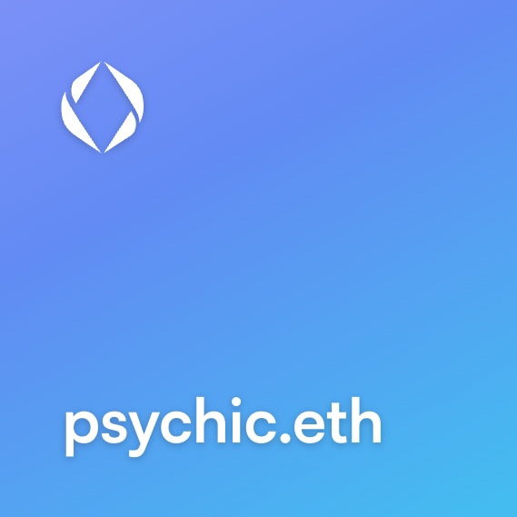 NFT called psychic.eth