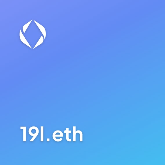 NFT called 19l.eth