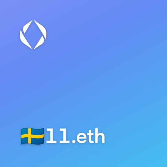 NFT called 🇸🇪11.eth