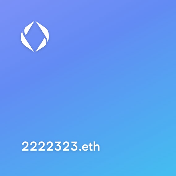 NFT called 2222323.eth