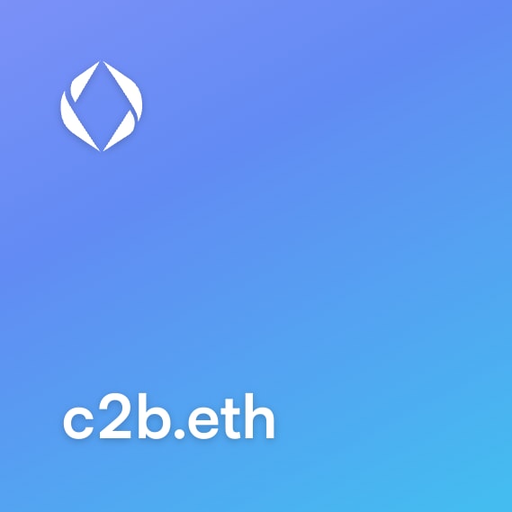 NFT called c2b.eth