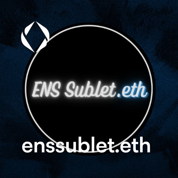 NFT called enssublet.eth