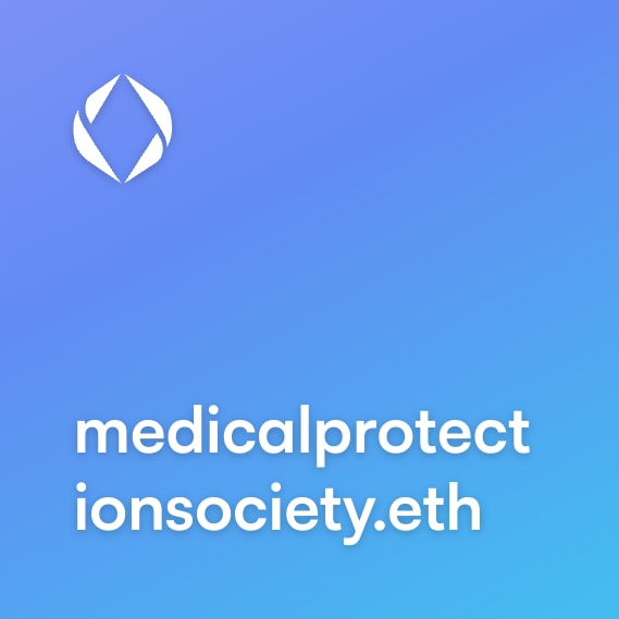 NFT called medicalprotectionsociety.eth