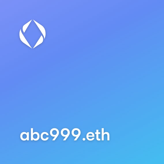 NFT called abc999.eth