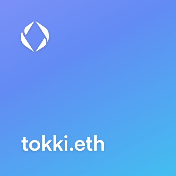 NFT called tokki.eth