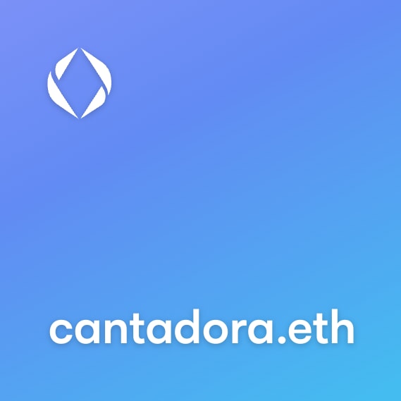 NFT called cantadora.eth