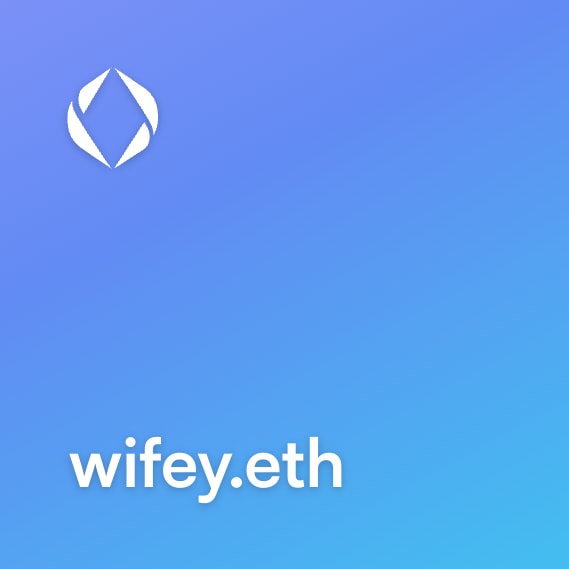 NFT called wifey.eth