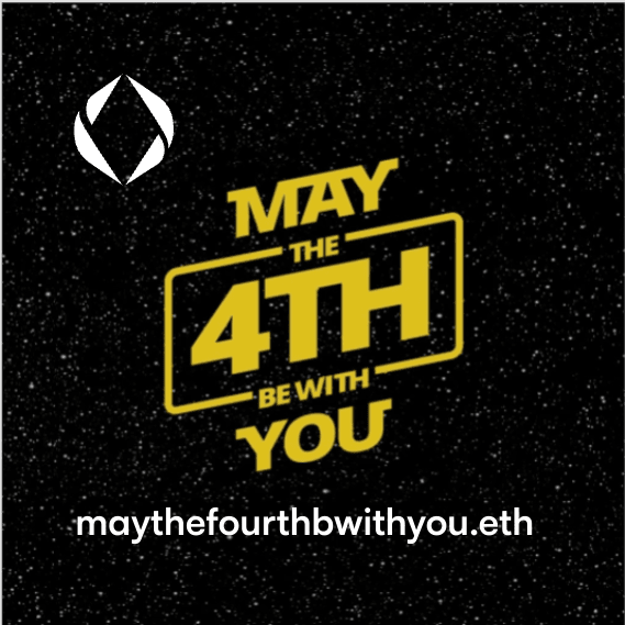 NFT called maythefourthbwithyou.eth