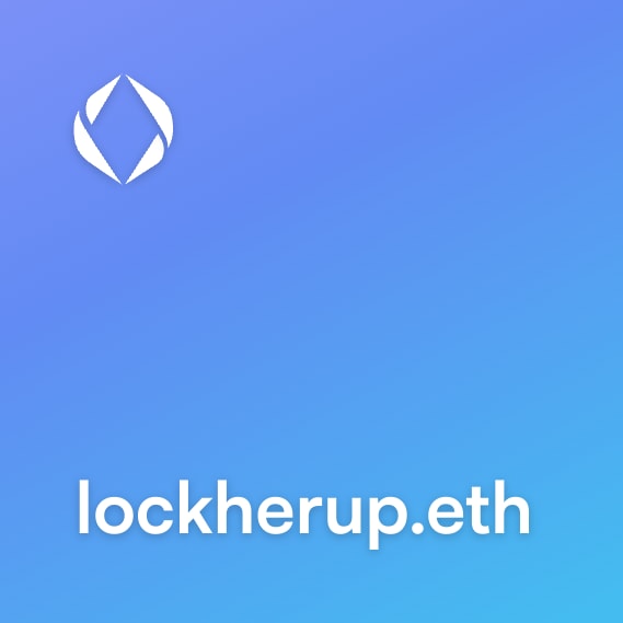 NFT called lockherup.eth